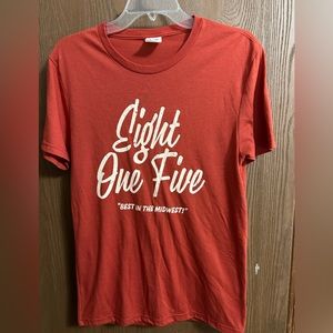 NWOT all made brand, super soft,  815 T, best in the Midwest, Rust in color